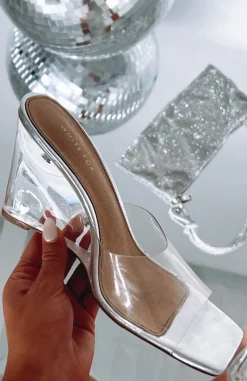 Heels | White Fox Boutique Jaz Wedges silver