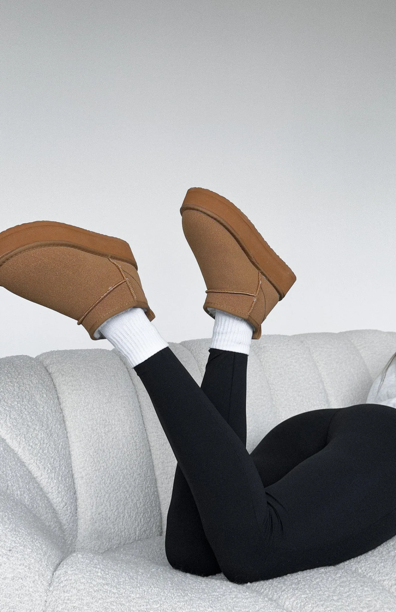 Boots | White Fox Boutique Jet Setter Platform Snug Boots Chestnut brown