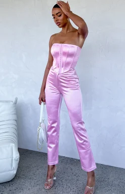 Pants | White Fox Boutique Just Between Us Pants pink