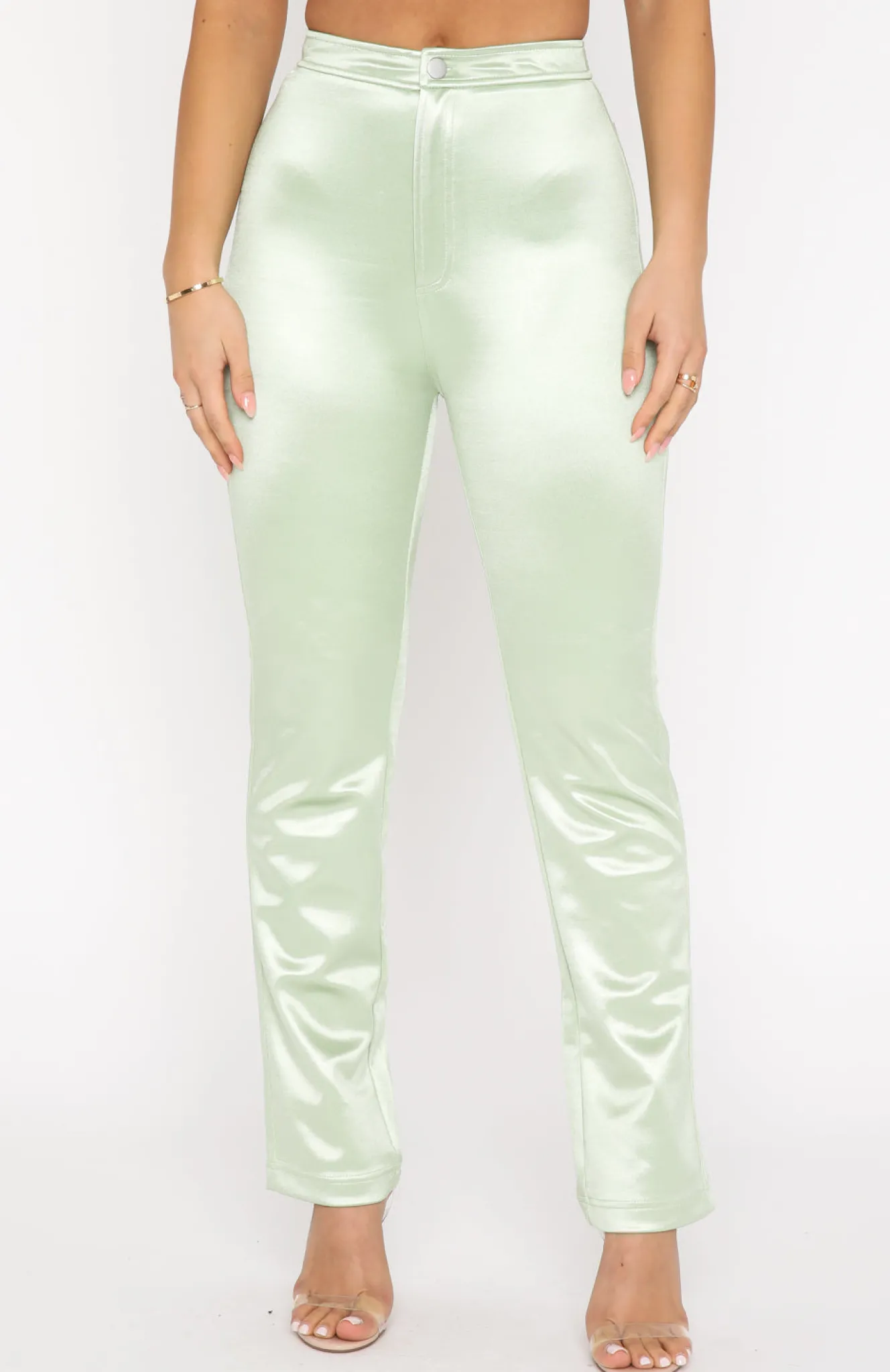 Pants | White Fox Boutique Just Between Us Pants Sage green