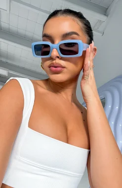 Sunglasses | White Fox Boutique Kaia Sunglasses blue