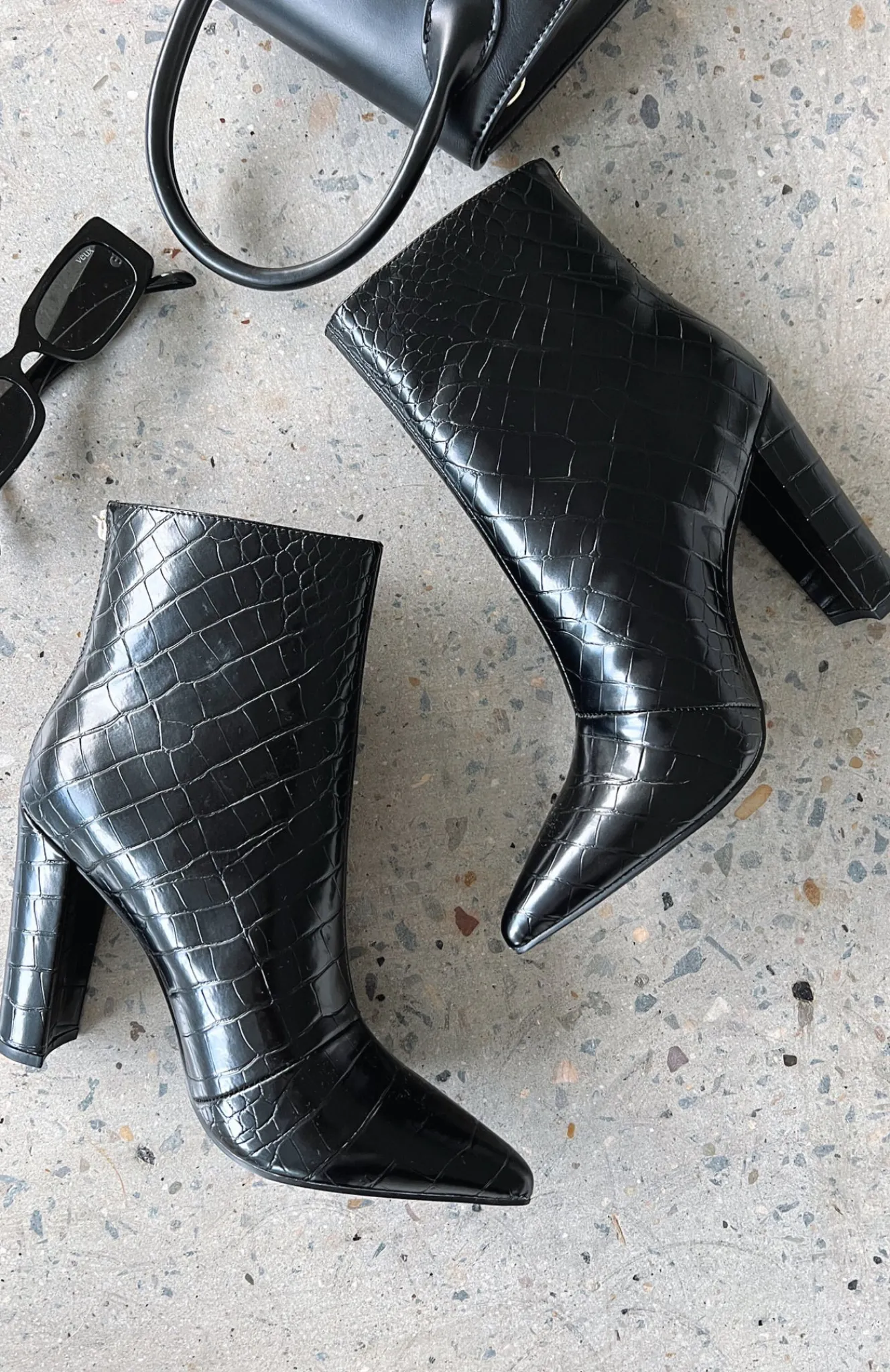 Boots | White Fox Boutique Kayla Boots Croc black