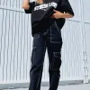 Pants | White Fox Boutique Keep On Moving Cargo Pants black