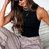 Shirts & Blouses | White Fox Boutique Keep You Around Bodysuit black