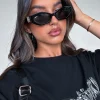 Sunglasses | White Fox Boutique Kensington Sunglasses black