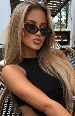 Sunglasses | White Fox Boutique Kensington Sunglasses black