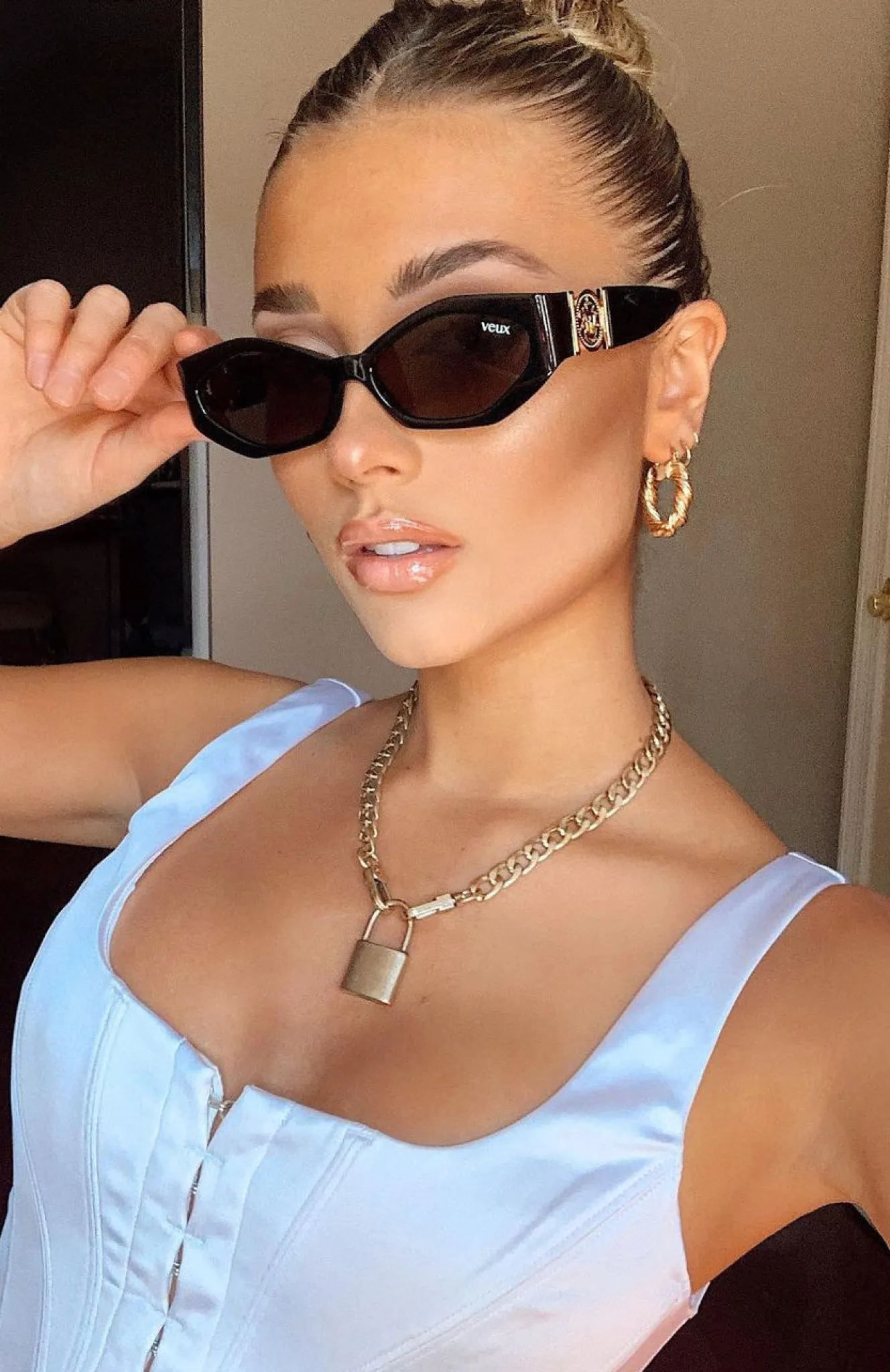 Sunglasses | White Fox Boutique Kensington Sunglasses black