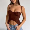 Shirts & Blouses | White Fox Boutique Lasting Love Bustier Chocolate brown