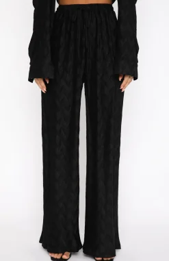 Pants | White Fox Boutique Late Night Pants black