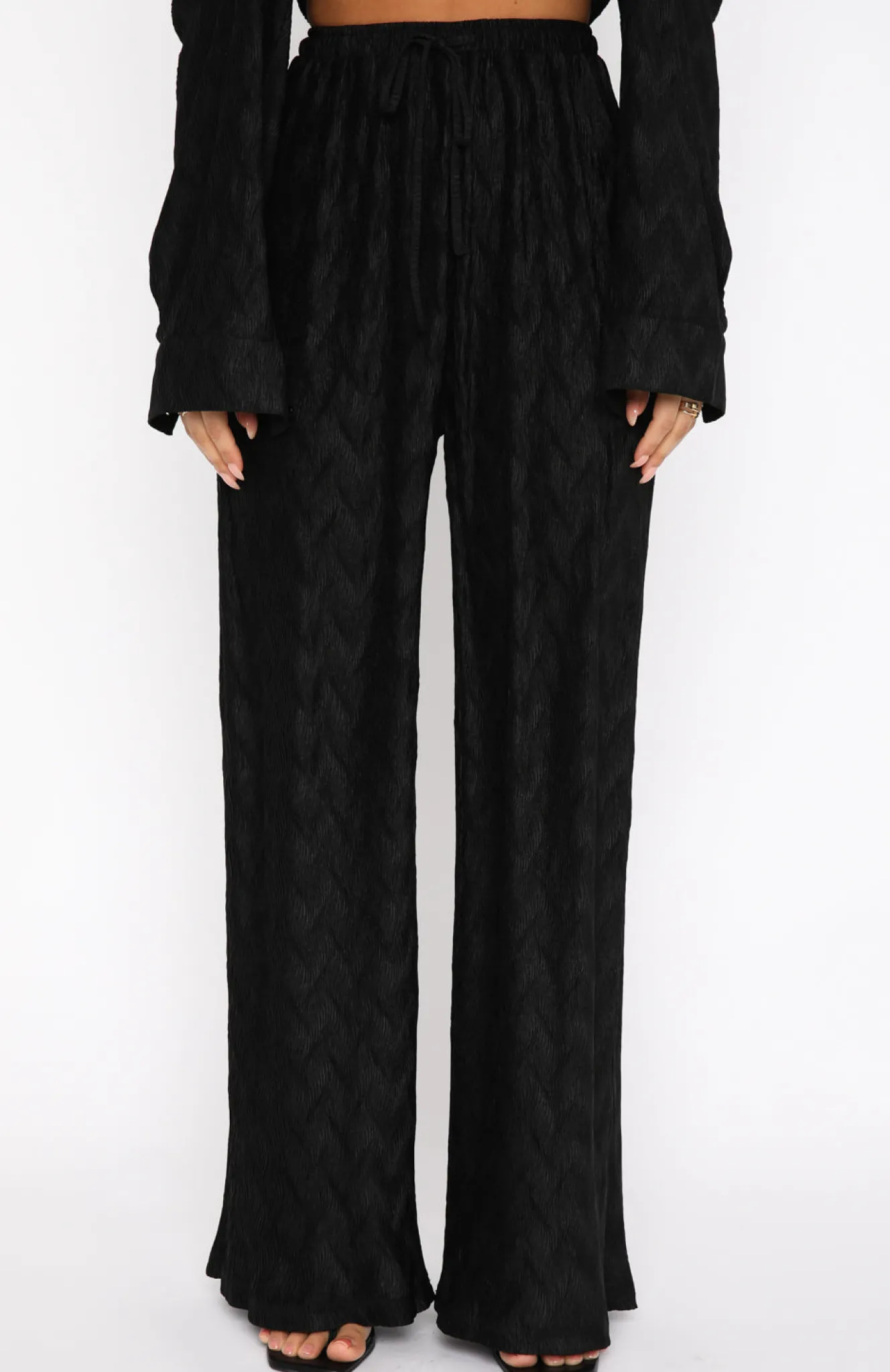 Pants | White Fox Boutique Late Night Pants black
