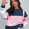 Jackets & Blazers | White Fox Boutique Latest And Greatest Oversized Sweater Mixed blue