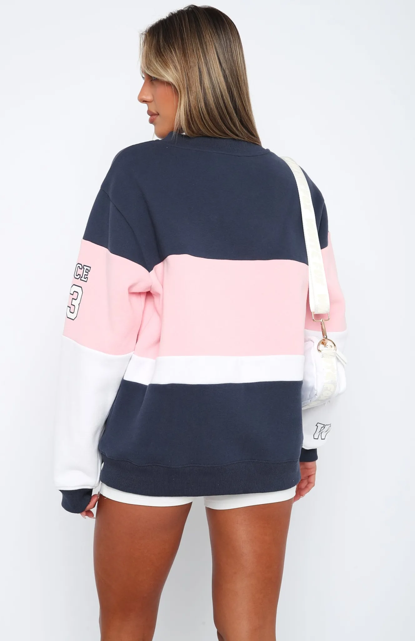 Jackets & Blazers | White Fox Boutique Latest And Greatest Oversized Sweater Mixed blue
