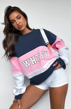 Jackets & Blazers | White Fox Boutique Latest And Greatest Oversized Sweater Mixed blue