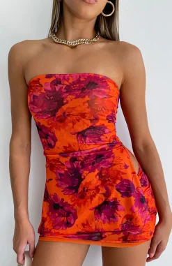Shirts & Blouses | White Fox Boutique Lead You On Strapless Top Crush orange