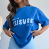 Shirts & Blouses | White Fox Boutique Leisure Series Oversized Tee Cobalt blue