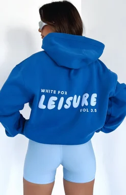 Jackets & Blazers | White Fox Boutique Leisure Series Oversized Hoodie Cobalt blue