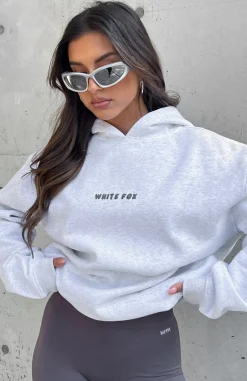 Jackets & Blazers | White Fox Boutique Leisure Series Oversized Hoodie Glacier grey