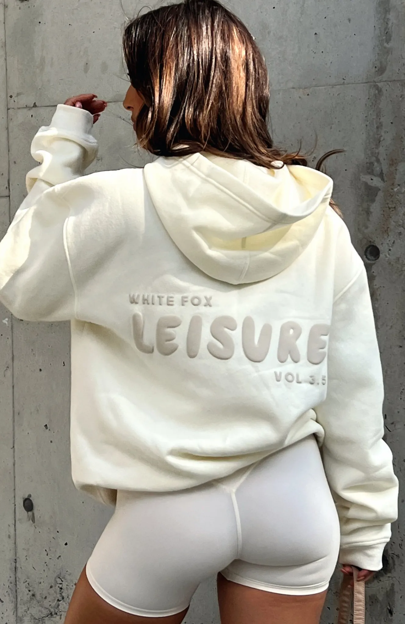 Jackets & Blazers | White Fox Boutique Leisure Series Oversized Hoodie Cream white