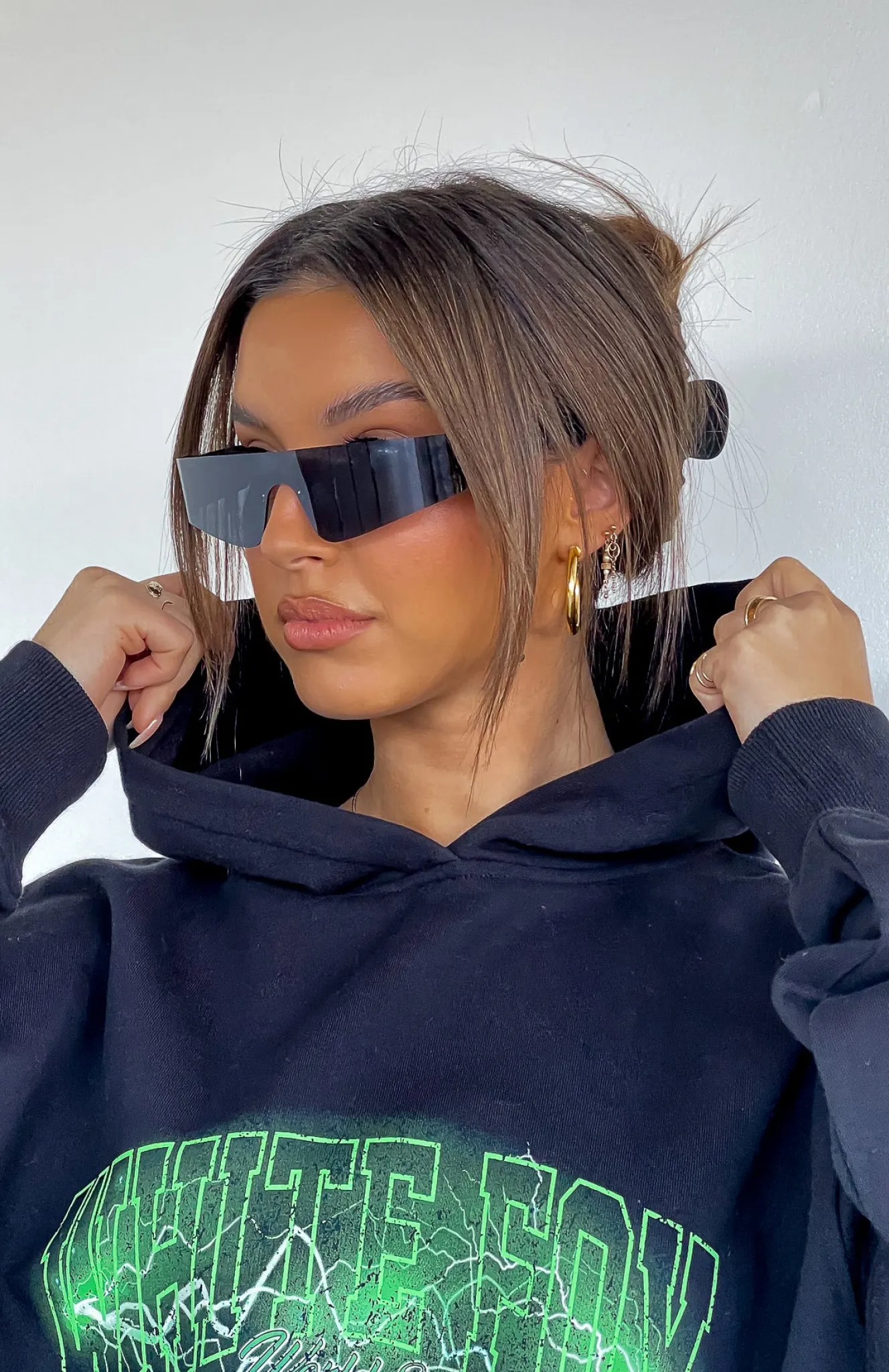 Sunglasses | White Fox Boutique Leon Sunglasses black