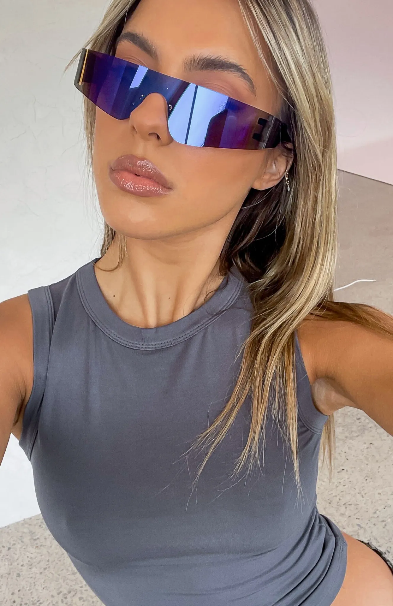 Sunglasses | White Fox Boutique Leon Sunglasses /Reflective black