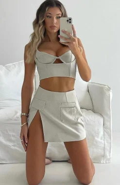 Shirts & Blouses | White Fox Boutique Let's Go Out Bustier Beige nude