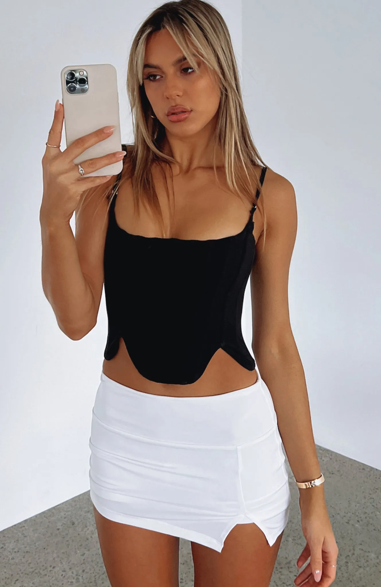 Shirts & Blouses | White Fox Boutique Living Large Bustier black