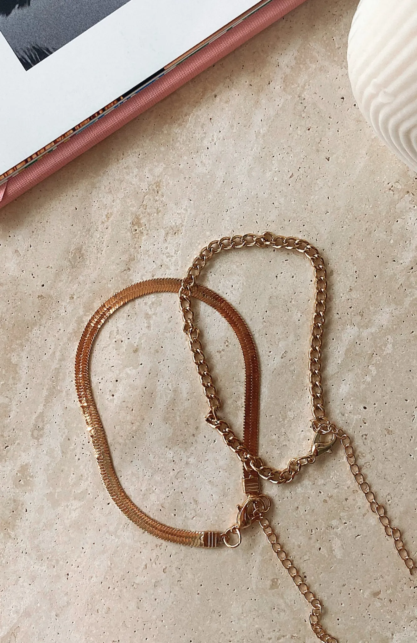 Jewellery | White Fox Boutique London Anklet gold