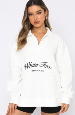Jackets & Blazers | White Fox Boutique Long Way Home Sweater white