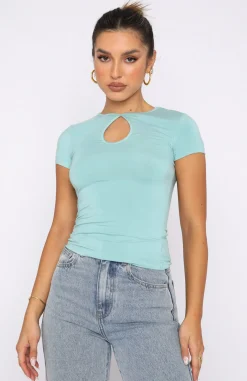 Shirts & Blouses | White Fox Boutique Looking Fine Tee Sage green
