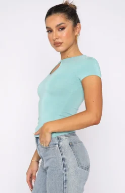 Shirts & Blouses | White Fox Boutique Looking Fine Tee Sage green