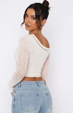 Shirts & Blouses | White Fox Boutique Losing Sleep Long Sleeve Top Snow white