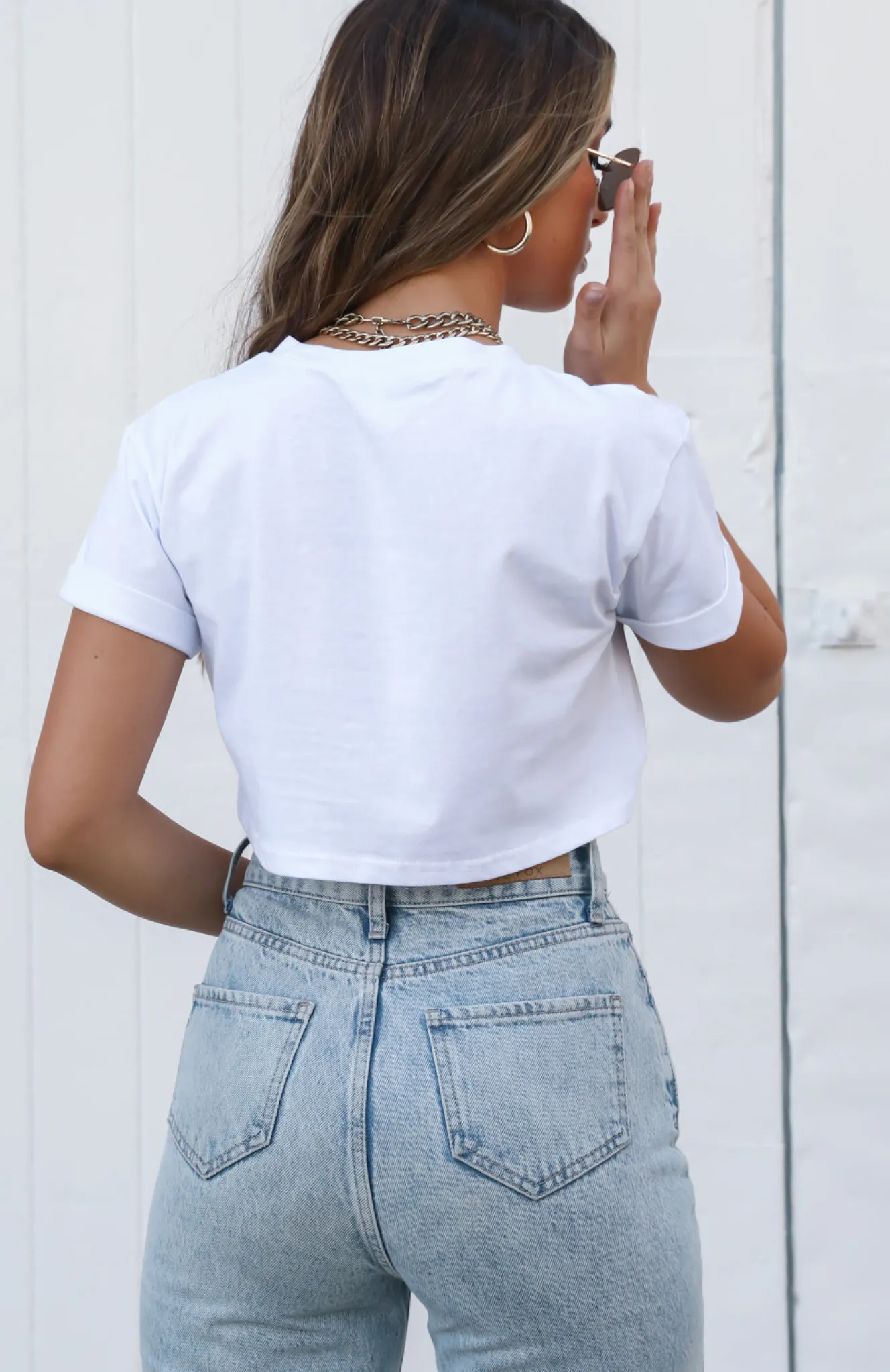 Shirts & Blouses | White Fox Boutique Lush Life Crop white