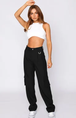 Pants | White Fox Boutique Make It Official Pants black