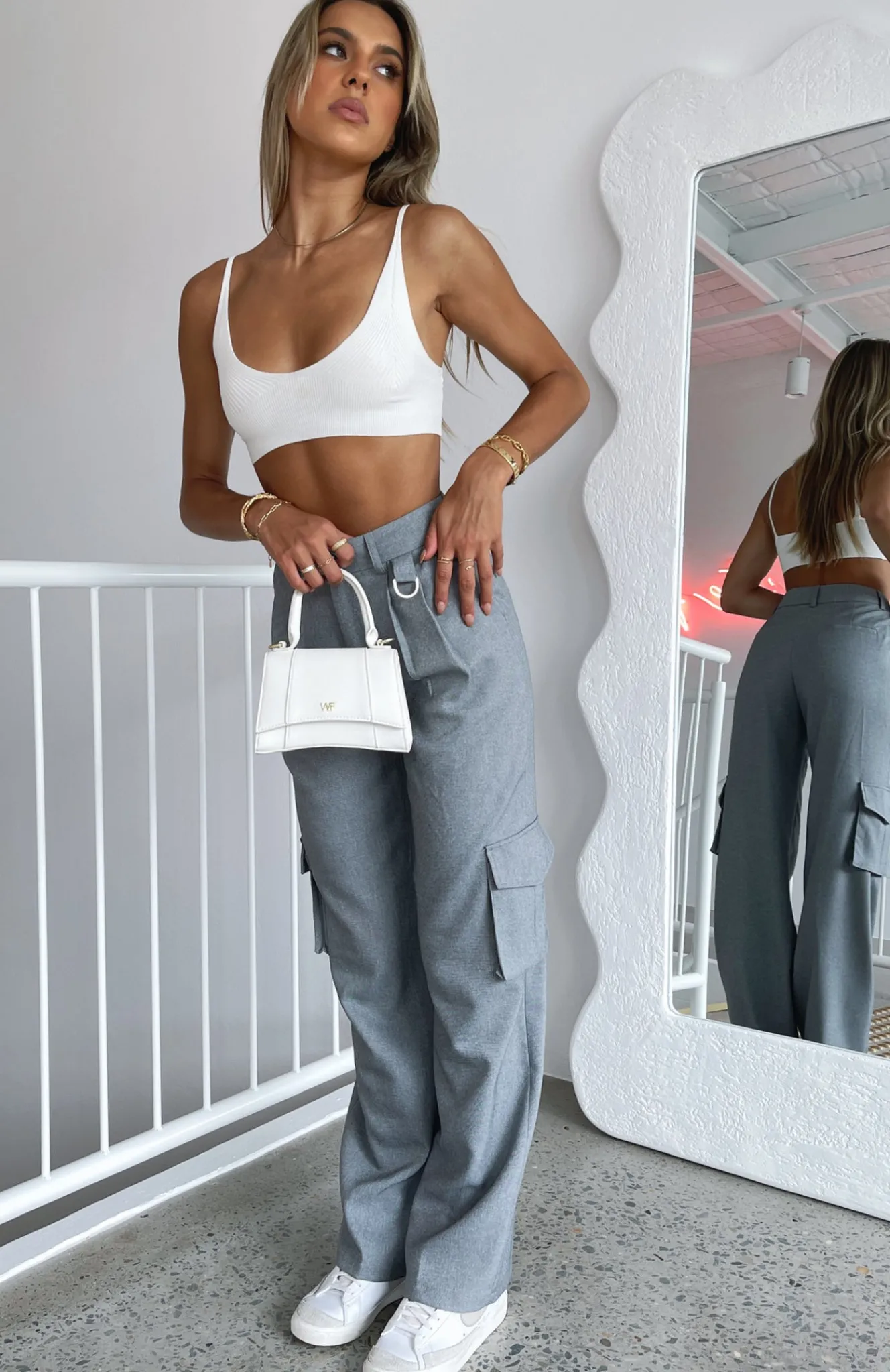Pants | White Fox Boutique Make It Official Pants grey