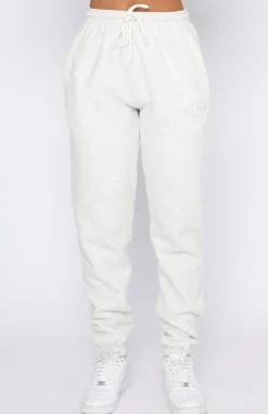 Sweatpants | White Fox Boutique Make You Mine Sweatpants Marle grey
