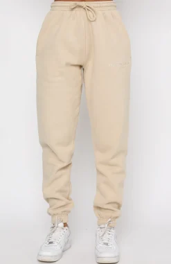 Sweatpants | White Fox Boutique Make You Mine Sweatpants Sand nude