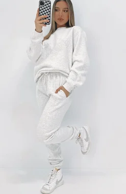 Sweatpants | White Fox Boutique Make You Mine Sweatpants Marle grey