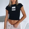 Shirts & Blouses | White Fox Boutique Making Memories Baby Tee black