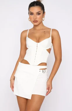 Shirts & Blouses | White Fox Boutique Matter Of Time Bustier white