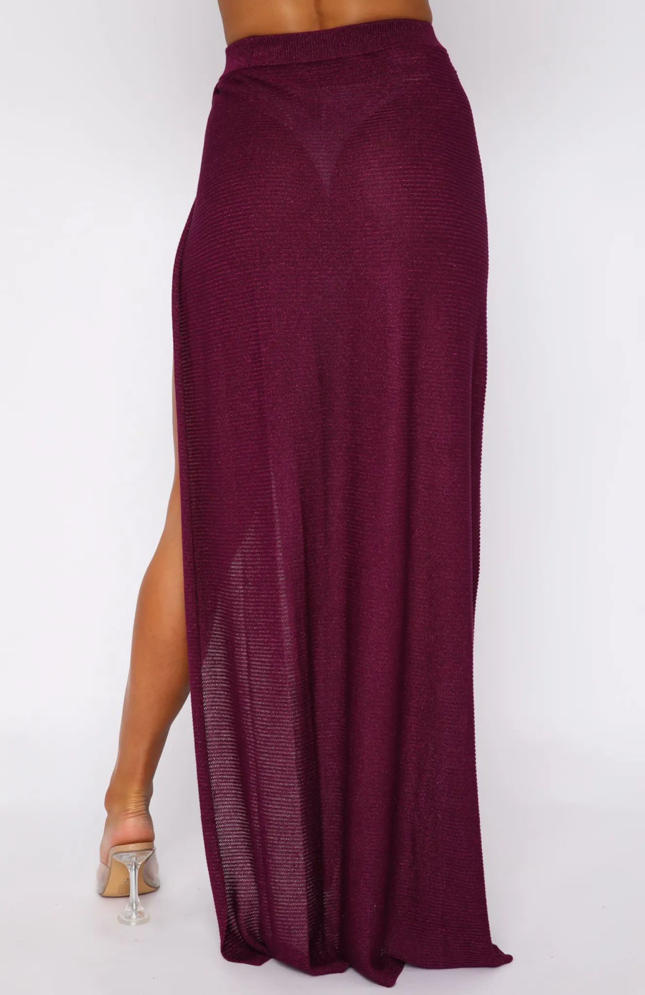 Resort Wear | White Fox Boutique Me Before You Maxi Skirt purple
