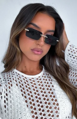 Sunglasses | White Fox Boutique Mia Sunglasses /Gold black