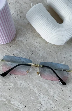 Sunglasses | White Fox Boutique Mia Sunglasses Fade blue