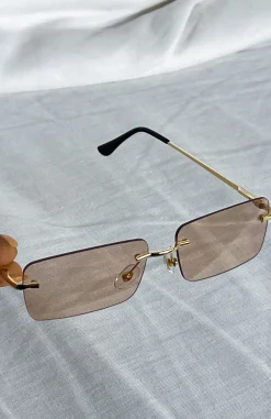 Sunglasses | White Fox Boutique Mia Sunglasses gold