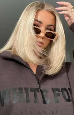 Sunglasses | White Fox Boutique Milan Sunglasses Sand nude