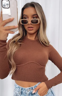 Sunglasses | White Fox Boutique Milan Sunglasses Sand nude