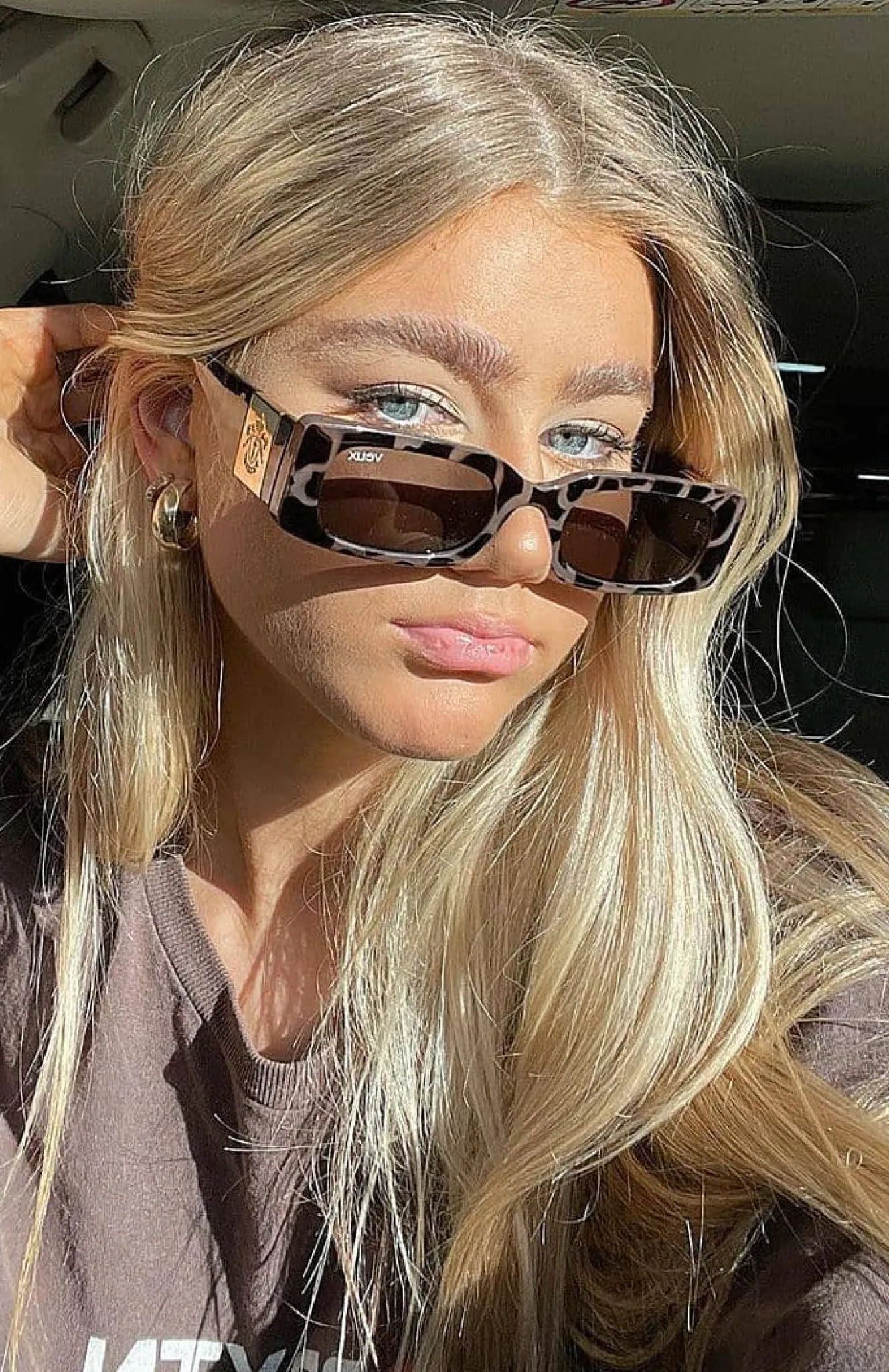 Sunglasses | White Fox Boutique Milan Sunglasses Tortoise brown