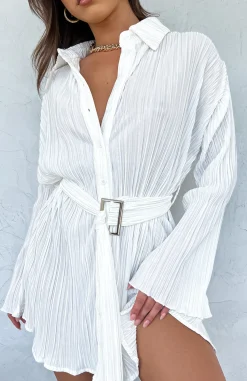 Restocked | White Fox Boutique More About Me Mini Dress white