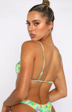 Bikini Tops | White Fox Boutique More Than A Dream Bikini Top Lime Fleur green