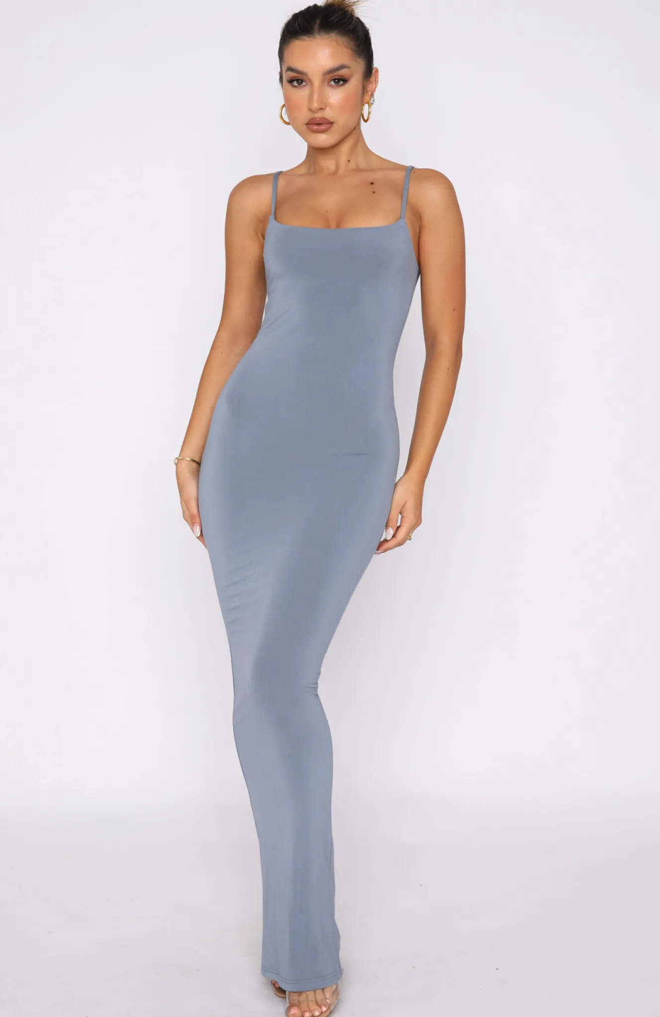 Formal Dresses | White Fox Boutique Most Popular Maxi Dress Steel blue