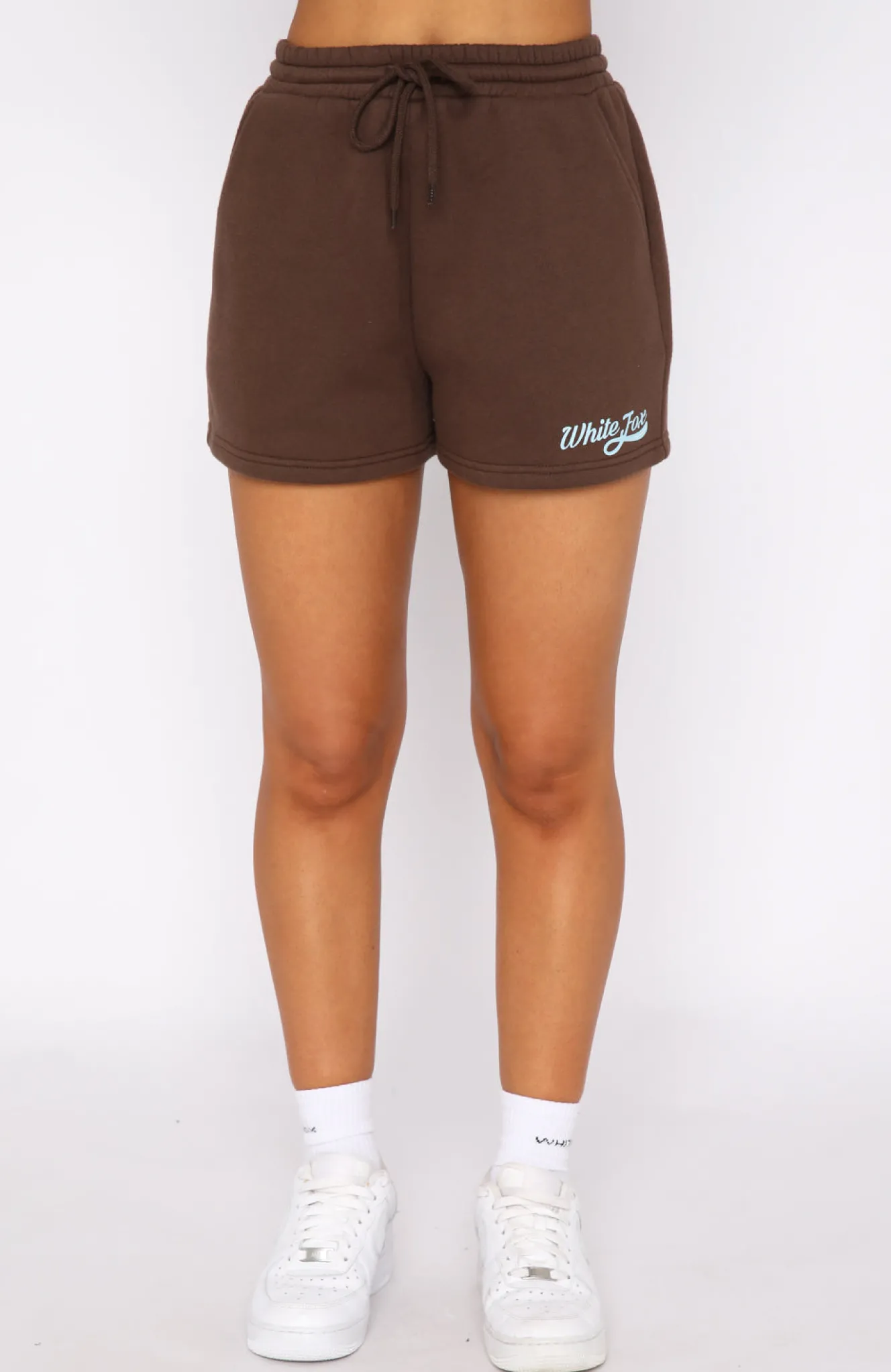 Shorts | White Fox Boutique Moving Different Lounge Shorts Chocolate brown